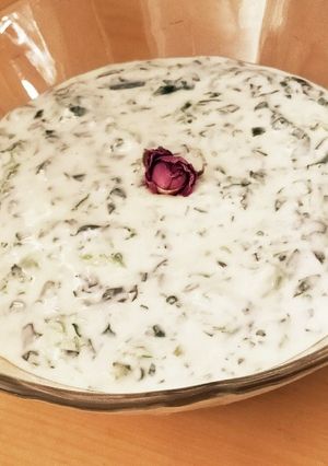 ペルシャ料理 ほうれん草入りヨーグルト-レシピのメイン写真