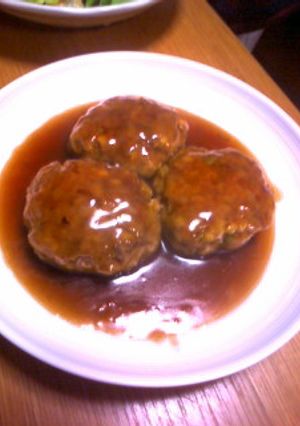ふっくらヘルシー＊豆腐ハンバーグ-レシピのメイン写真