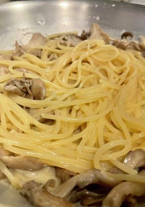 簡単☆舞茸のクリームパスタ-レシピのメイン写真