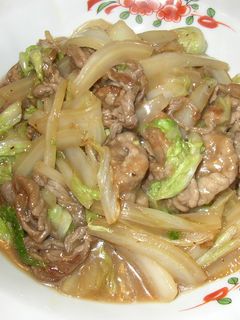 牛こまと白菜のシャキシャキオイスター炒め-レシピのメイン写真