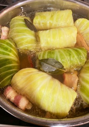 我が家のロールキャベツ-レシピのメイン写真