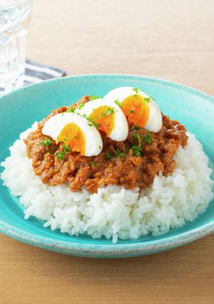 イシイのミートボールで簡単キーマカレー-レシピのメイン写真