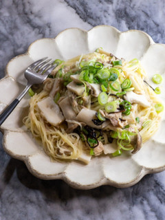 エリンギとツナの和風ワンポットパスタ-レシピのメイン写真