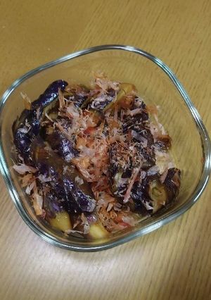 めんつゆで揚げないなすの煮浸し風-レシピのメイン写真