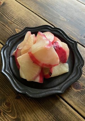 紅大根の甘酢漬け-レシピのメイン写真