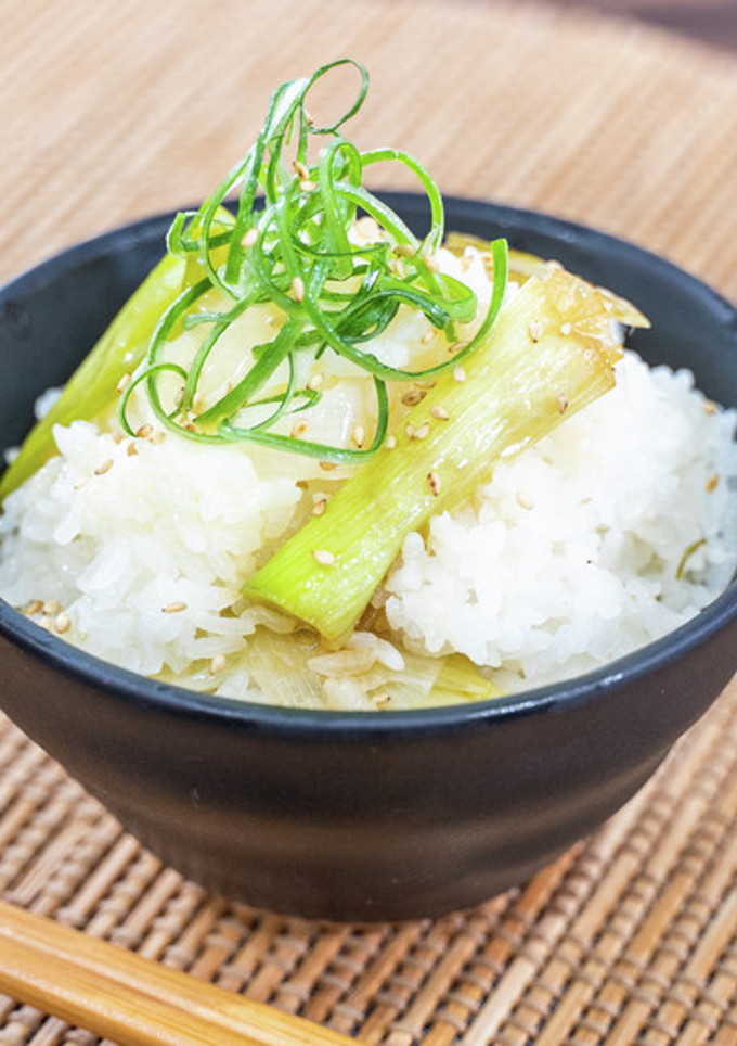 白ネギの炊き込みご飯-レシピのメイン写真