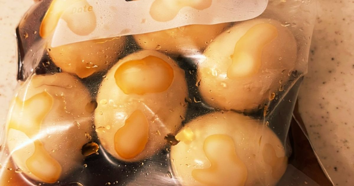 煮卵 Soft Boiled Egg for Ramen】とろーり煮たまご//Nitamago