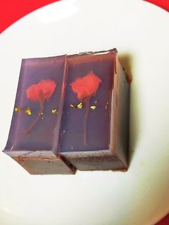 ほんのり塩味 桜ようかん-レシピのメイン写真
