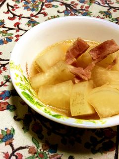 大根とベーコンの洋風煮物-レシピのメイン写真