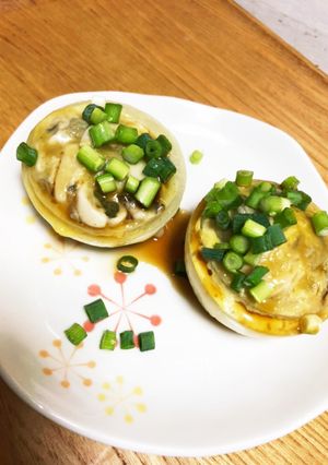 新玉牡蠣詰め蒸し-レシピのメイン写真