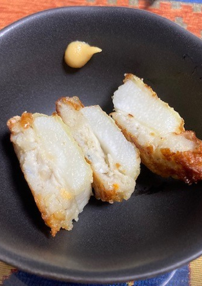 魚のすり身と山芋のはさみ焼き-レシピのメイン写真