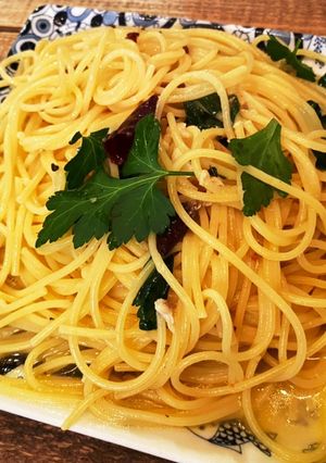 アクアパッツァのダシで〆パスタ-レシピのメイン写真