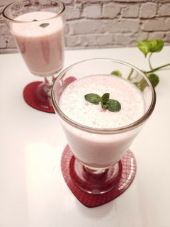 いちごミルクのフレッシュジュース-レシピのメイン写真