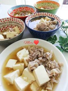 簡単美味しい✧肉豆腐-レシピのメイン写真