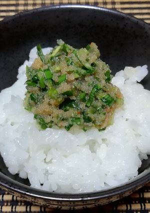 明太子ニラふりかけ-レシピのメイン写真