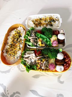 小4息子と娘のお弁当2022.03.27-レシピのメイン写真