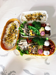 小4息子と娘のお弁当2022.03.27-レシピのメイン写真