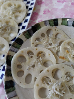 カルシウム♪蓮根のしらすチーズ焼き-レシピのメイン写真