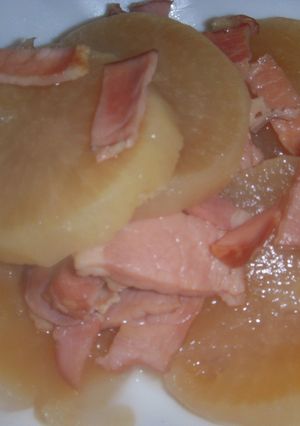 圧力鍋で大根とベーコンのコンソメ煮-レシピのメイン写真