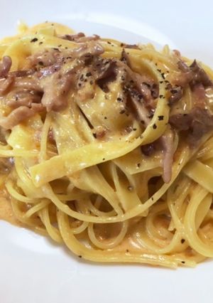 うまい棒カルボナーラ-レシピのメイン写真