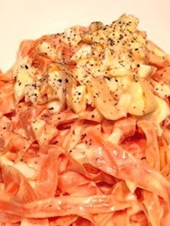 にんじんのフェットチーネ風サラダ-レシピのメイン写真