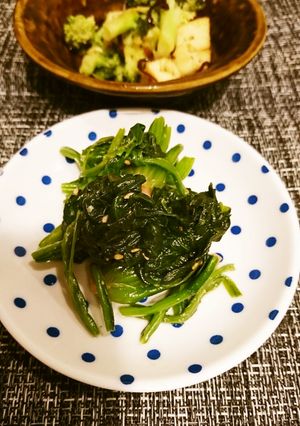 ホウレン草ナムル-レシピのメイン写真