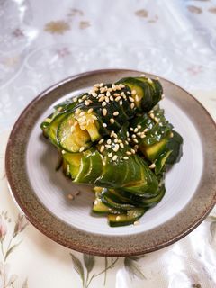 胡瓜の甘酢漬け 中華風-レシピのメイン写真