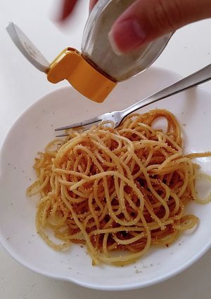 醤油バターたらこスバゲッティ-レシピのメイン写真