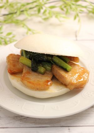 再現！バオバーガー　角煮風-レシピのメイン写真