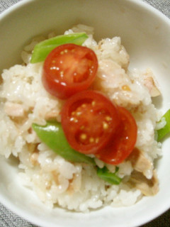 スナップえんどうご飯♪めっけ-レシピのメイン写真