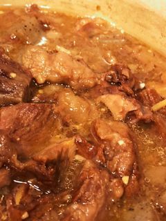 牛すじ蒟蒻味噌煮込み-レシピのメイン写真