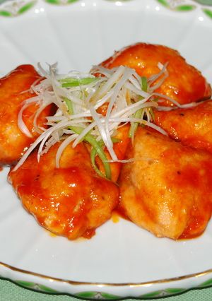 ヤンニョム鮭 (*^-^*)-レシピのメイン写真