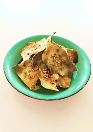 パリッパリ！大学芋風焼き芋の皮チップ-レシピのメイン写真