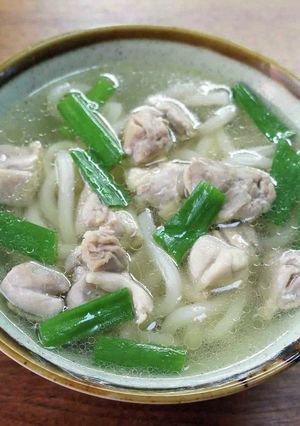 鶏塩うどん-レシピのメイン写真