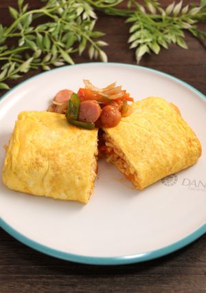 簡単！オムレツ　ナポリタン-レシピのメイン写真