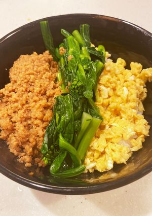 ママ直伝3食丼-レシピのメイン写真