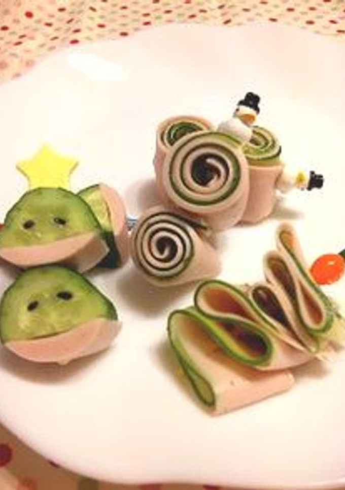 お弁当に♪お魚ソーセージときゅうり-レシピのメイン写真