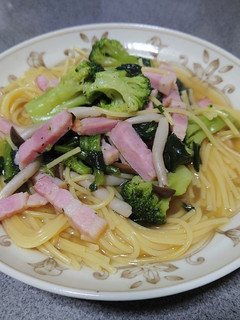 簡単!レンチンスープパスタ-レシピのメイン写真