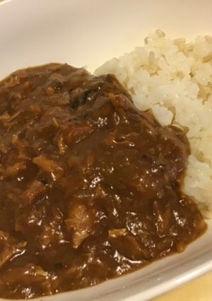 超簡単♪1人分サバ缶カレー-レシピのメイン写真