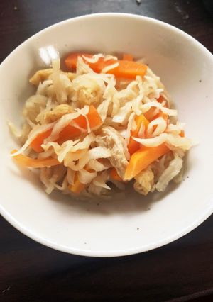 [簡単]切り干し大根の煮付け:九州の味-レシピのメイン写真