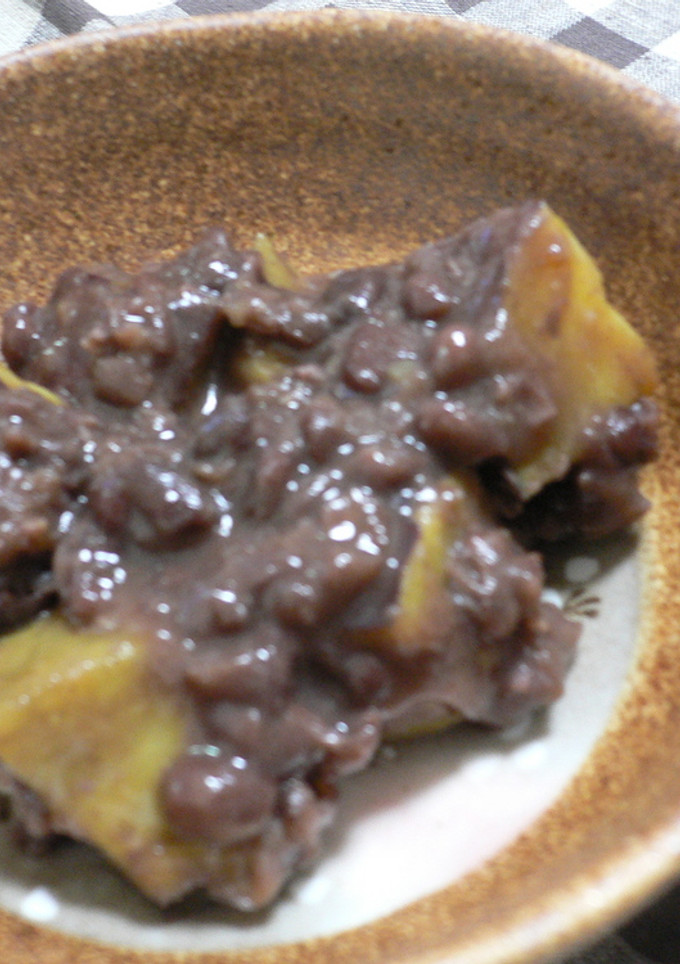 ほっこり♪さつまいもとあずき煮-レシピのメイン写真