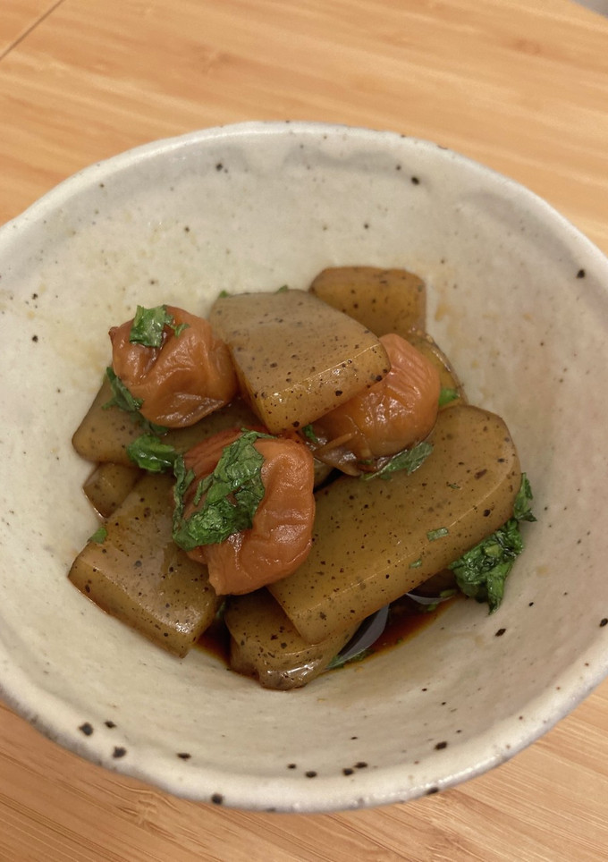 蒟蒻の梅煮-レシピのメイン写真