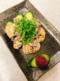 鶏ささみのゆかり和え♪しっとり焼き-レシピのメイン写真