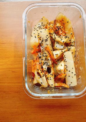ちくわにんじんこんにゃく炒め-レシピのメイン写真