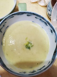 ブロッコリーの茎のポタージュ-レシピのメイン写真