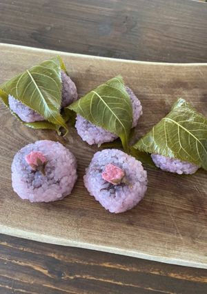 レンジで簡単♩道明寺-レシピのメイン写真