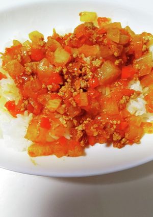 大根消費に！幼児も食べる大根が甘いカレー-レシピのメイン写真