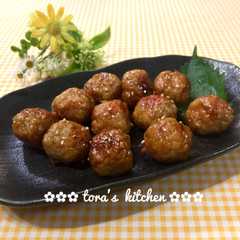 รูปของ 残った冷凍鶏団子の活用法☘️旨辛つくね