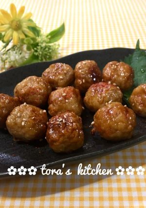 残った冷凍鶏団子の活用法☘️旨辛つくね-レシピのメイン写真