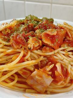 トマト缶とアサリ缶で簡単♡美味しいパスタ-レシピのメイン写真